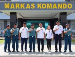 Bahas Pengamanan ALKI-III, Kodaeral IX Terima Kunjungan Kerja Staf Kepresidenan RI