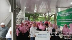 Tebar Kebaikan, BRI Peduli kanca Cibubur Bagikan Paket Sembako kepada Warga