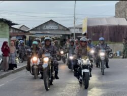 Danlanal Aru Turun Lapangan Cek Pengamanan Ibadah Natal 2025 di Kota Dobo