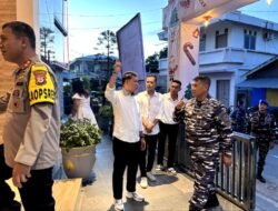 Danlanal Aru Turun Lapangan Cek Pengamanan Ibadah Natal 2025 di Kota Dobo