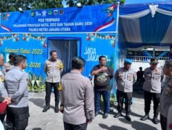 Wakapolres Metro Jakarta Utara Tinjau Pos Terpadu Terminal Tanjung Priok, Pastikan Kesiapsiagaan dan Disiplin Personel