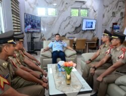 Danlanud Sultan Hasanuddin Terima Kunjungan Silaturahmi Taruna AAU Asal Makassar