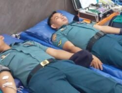 Mengabdi Tanpa Henti Setetes Darah Untuk Negeri, Satlinlamil 3 Gelar Bakti Sosial Donor Darah Sambut HUT Ke-5