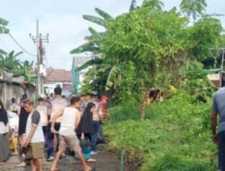 Peringati HUT Ke-5, Prajurit Satlinlamil 3 Gelar Bersih Lingkungan