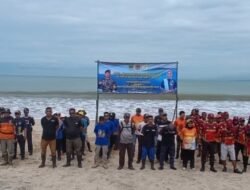 Pantai Santolo Garut Menjadi Sasaran Berikutnya Bersih Pantai (Jabar Raksa Sagara) TNI AL Bandung Bersama DKP Provinsi Jawa Barat