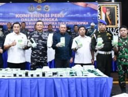 Kodaeral I Musnahkan 41,7 Kg Ketamine, Tegaskan Komitmen TNI AL Amankan Laut Indonesia