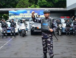 Ciptakan Situasi Kondusif, TNI AL Lanal Bandung Laksanakan Patroli Amankan Perayaan Nataru 2026
