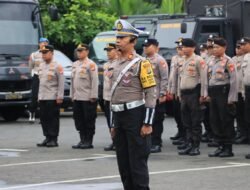 Polres Metro Bekasi Kota Gelar Apel Pengamanan Malam Pergantian Tahun Baru 
