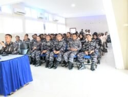 Komandan Lanal Sabang Ikuti Video Conference Pengarahan Panglima Koarmada RI