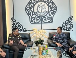 Danlanal Bintan Lakukan Kunjungan Silahturahmi Ke Kejari Bintan Untuk Perkuat Sinergi Penegakan Hukum