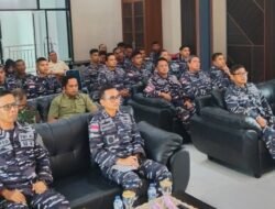 Lanal Bintan Ikuti Apel Khusus Pengarahan Pangkoarmada RI Secara Virtual